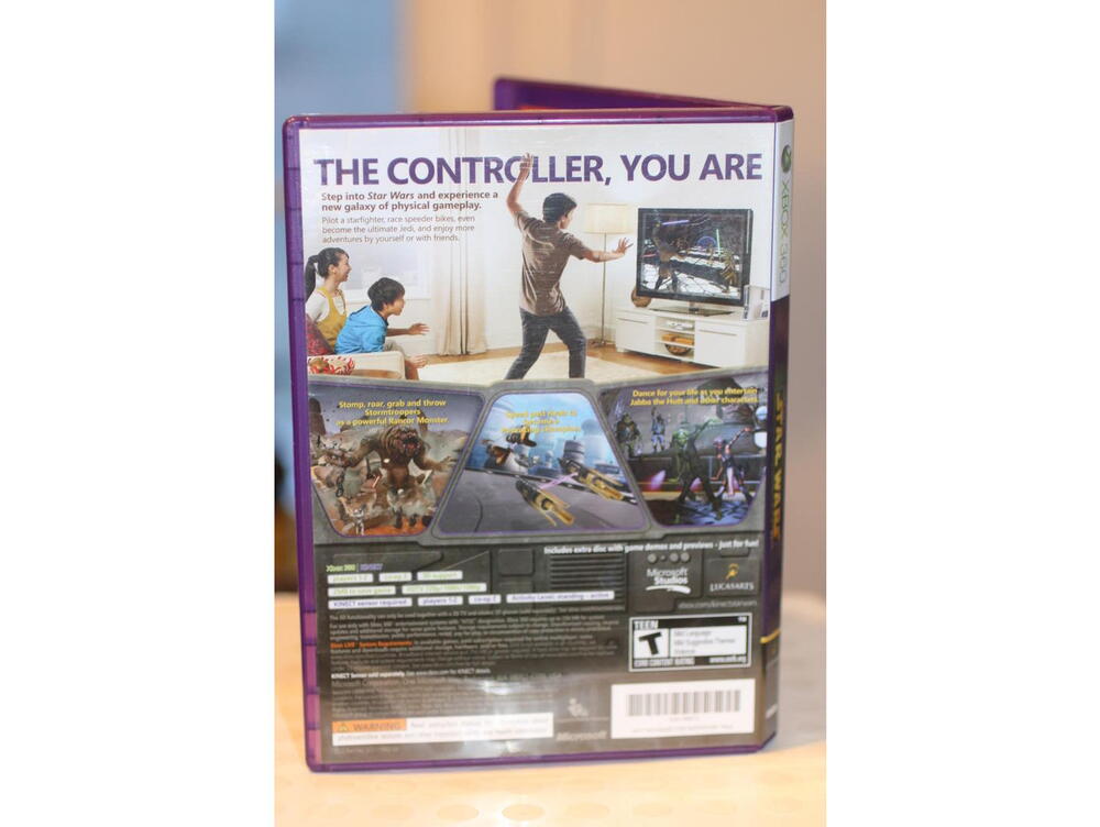 Xbox 360 Kinect Star Wars Video Game - Picture 3 of 5